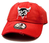 Chicago Greatest 23 Vintage Drip Strapback Hat