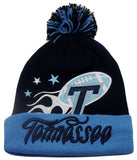 Tennessee Premium Colossal Cuffed Pom Beanie