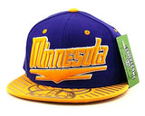 Minnesota Leader of the Game Chrome Shine Snapback Hat