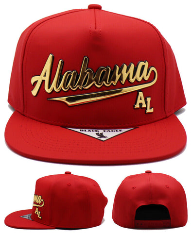 Alabama Black Eagle LUXE Tailsweeper Snapback Hat