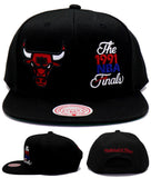 Chicago Bulls Mitchell & Ness NBA Finals Snapback Hat