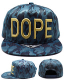 DOPE Black Eagle LUXE Camo Snapback Hat