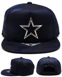 Dallas Black Eagle Star LUXE Camo Snapback Hat