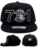 El Chapo Headlines 701 Area Code Snapback Hat