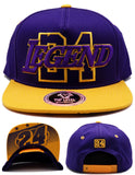 Los Angeles Top Level Legend 24 Text Snapback Hat