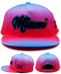 Miami Free Style Strapback Hat