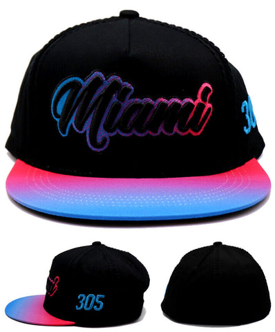 Miami Free Style Strapback Hat