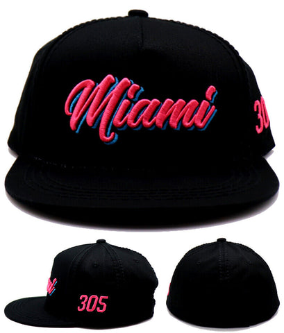 Miami Free Style Strapback Hat