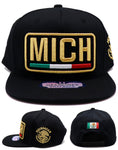 Michoacán Headlines MICH Crest Snapback Hat