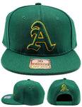 Oakland Headlines Initial Snapback Hat