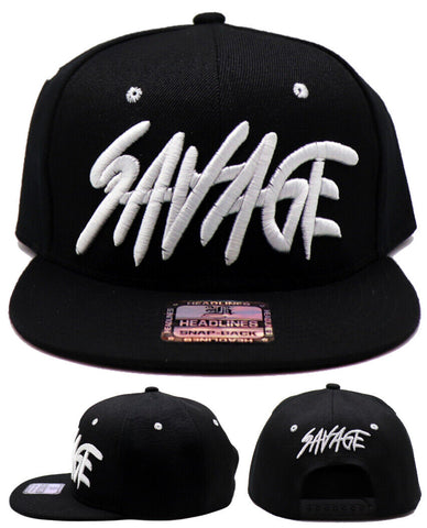 Savage Headlines Snapback Hat
