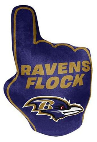 Baltimore Ravens Northwest Super Size Finger Pillow