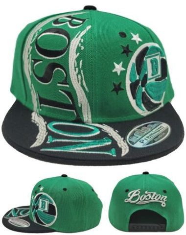 Boston Premium Hurricane Snapback Hat