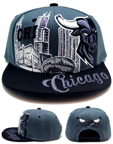 Chicago Premium Downtown Snapback Hat