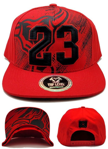 Chicago Top Level Legend 23 Longhorn Snapback Hat