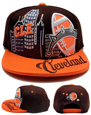 Cleveland Premium Downtown Snapback Hat