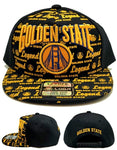 Golden State L.O.G.A. Youth Legend Bridge Snapback Hat