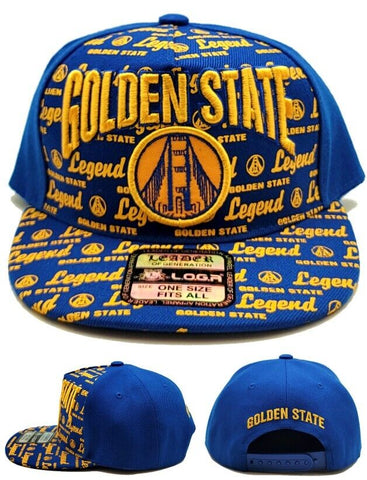 Golden State L.O.G.A. Youth Legend Bridge Snapback Hat