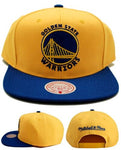 Golden State Mitchell & Ness 2 Tone Snapback Hat