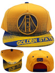 Golden State Top Level Flash Bridge Snapback Hat