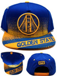 Golden State Top Level Flash Bridge Snapback Hat