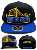 Golden State Top Level Framed Bridge Snapback Hat