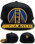 Golden State Top Level JumboTron Snapback Hat