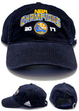 Golden State Warriors Adidas 2017 NBA Champions Slouch Strapback Hat