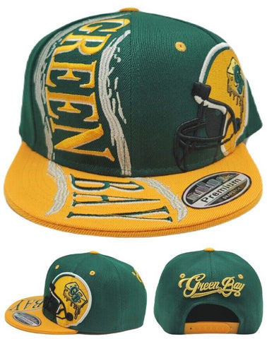 Green Bay Premium Hurricane Snapback Hat