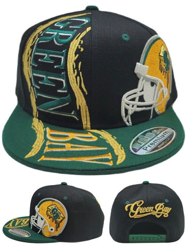 Green Bay Premium Hurricane Snapback Hat