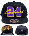 Los Angeles Top Level Legend 24 Stacked Script Snapback Hat