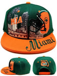 Miami Premium Downtown Snapback Hat