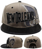 New Orleans Premium Snake Strapback Hat