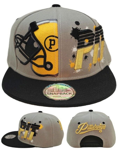 Pittsburgh Premium Splash Snapback Hat