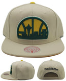 Seattle Supersonics Mitchell & Ness Hardwood Classic Snapback Hat