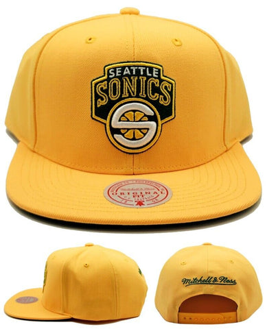 Seattle Supersonics Mitchell & Ness Hardwood Classic Snapback Hat