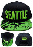 Seattle Top Level Blockbuster Snapback Hat