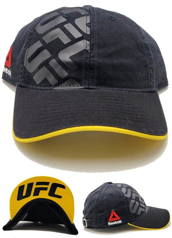 UFC Reebok Walkout Slouch Dad Strapback Hat