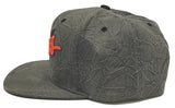 Chicago Bears Mitchell & Ness Crease Triangle Gray Blue Snapback Hat Cap