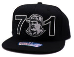 El Chapo Headlines 701 Area Code Snapback Hat