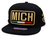 Michoacán Headlines MICH Crest Snapback Hat