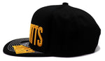 Pittsburgh Black Eagle P Panel Snapback Hat