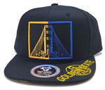 Golden State Top Level Boxed Bridge Snapback Hat