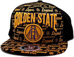 Golden State Top Level Legend Bridge Snapback Hat