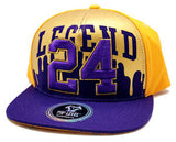 Los Angeles Top Level Legend 24 Drip Snapback Hat