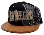 New Orleans Premium Snake Strapback Hat