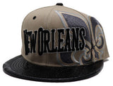 New Orleans Premium Snake Strapback Hat