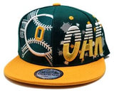 Oakland Premium Splash Snapback Hat