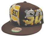 San Diego Premium Splash Snapback Hat