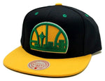 Seattle Supersonics Mitchell & Ness 2 Tone Hardwood Classic Snapback Hat